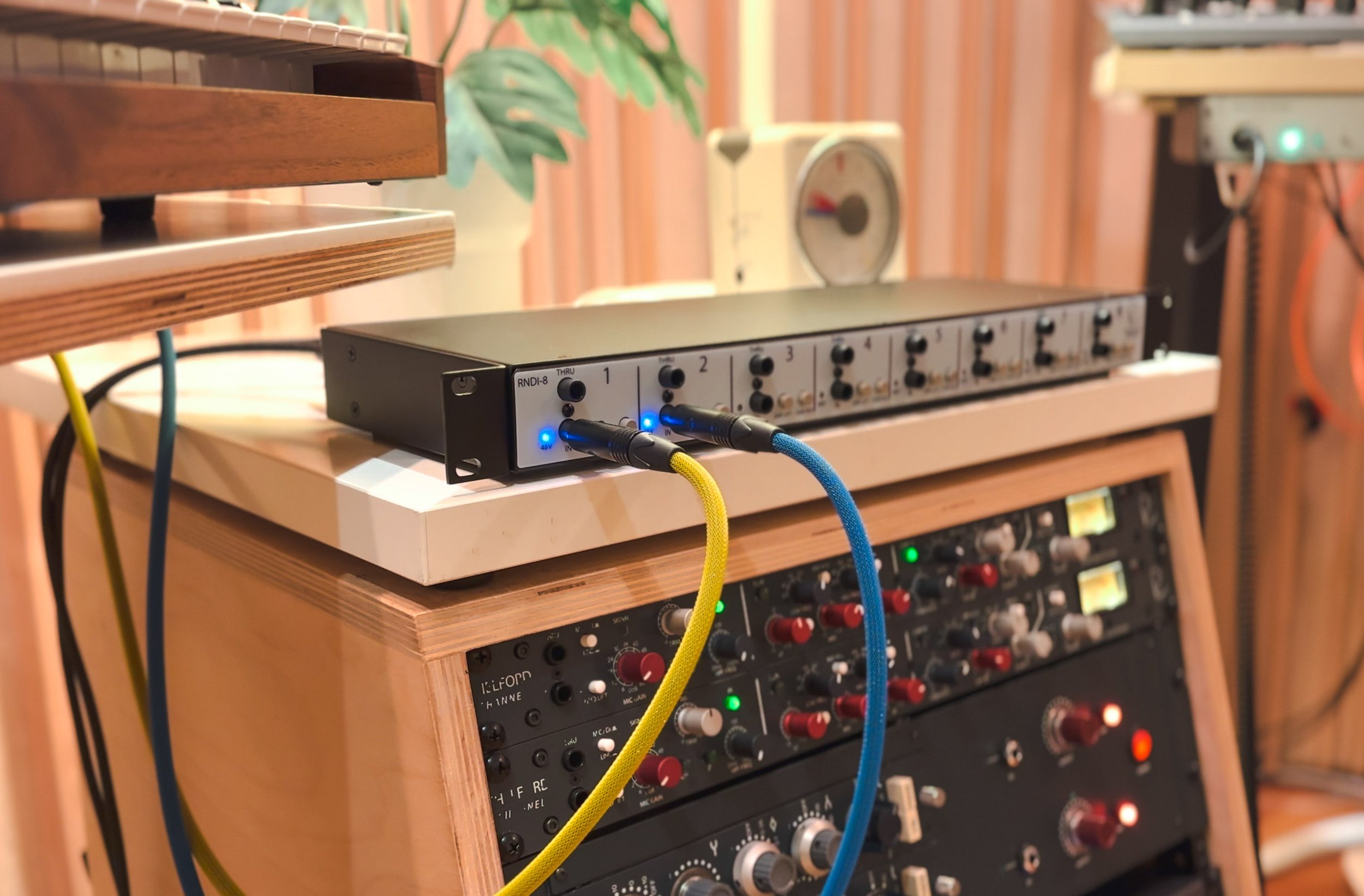 The RNDI-8 8-Channel 1U Active Transformer Direct Interface The RNDI-8 8-Channel 1U Active Transformer Direct Interface